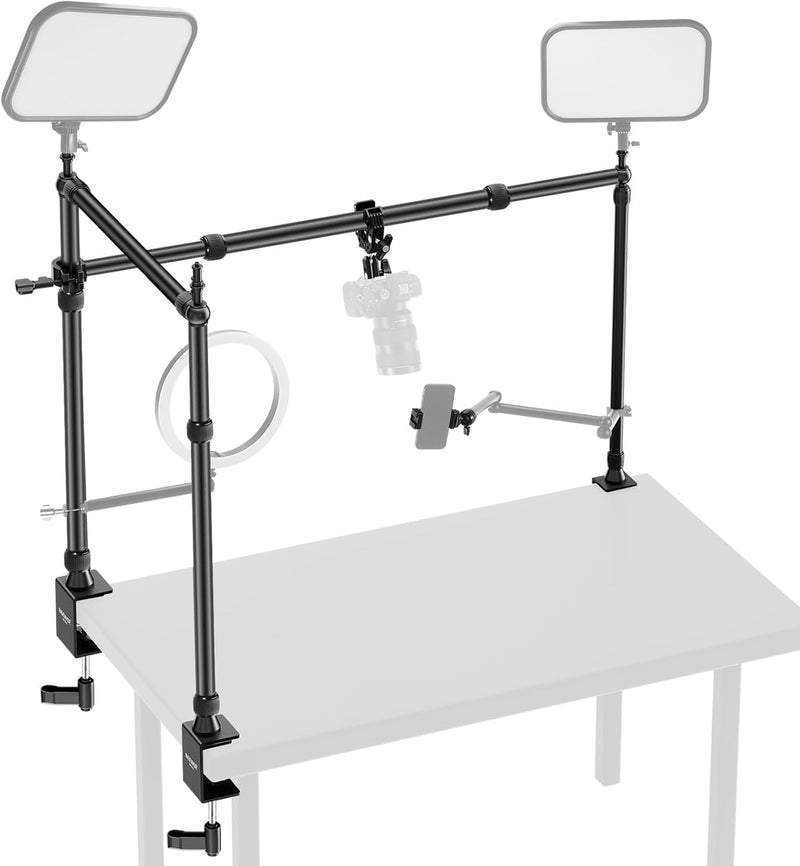 Neewer 10103702 Overhead Camera Mount Rig Desk Stand — main product image
