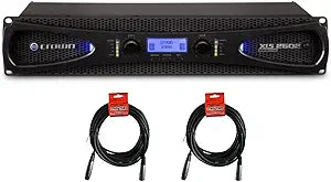 Crown XLS 2502 Power Amplifier XLR Cable Bundle