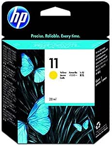 HP C4838A 11 Yellow Ink Cartridge — main product image