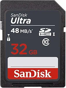 SanDisk SDSDUNB-032G-GN3IN 32GB SDHC Flash Memory Card
