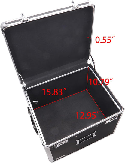 Vaultz IDEVZ01008 Locking File Box, Legal/Letter Size