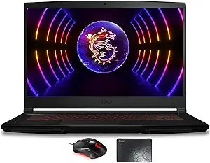MSI Thin GF63 12U i5 RTX 2050 Gaming Laptop Bundle