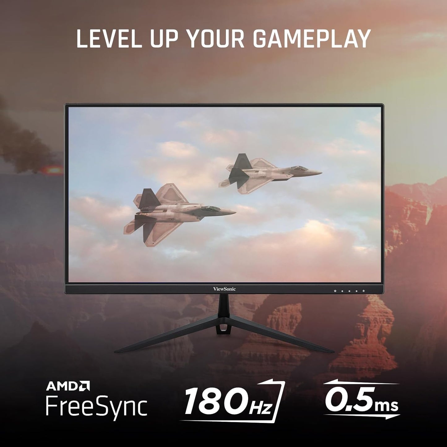 ViewSonic VX2428A 24" 180Hz IPS Gaming Monitor