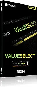 Corsair CMV4GX4M1A2400C16 4GB DDR4 2400 Desktop Memory