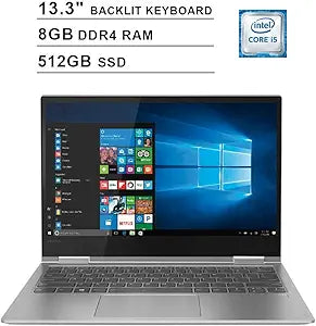 Lenovo Yoga 730 2-in-1 Touchscreen Laptop i5 512GB SSD — main product image