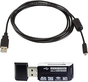 Neewer BC65210 USB Camera Cable for Select Fuji FinePix