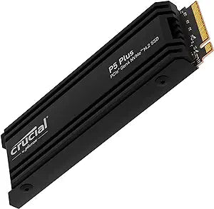 Crucial CT1000P5PSSD5 P5 Plus 1TB NVMe Gen4 SSD with Heatsink