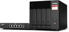 QNAP TS-473A-SW5T-US 4-Bay NAS + 2.5GbE Switch