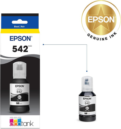 Epson T542120-S 542 EcoTank Black Ink Bottle