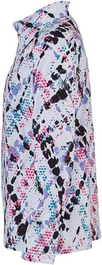 Spyder Spyder Limitless Surface 1/4-zip Turtleneck Mid-layer Top Girls
