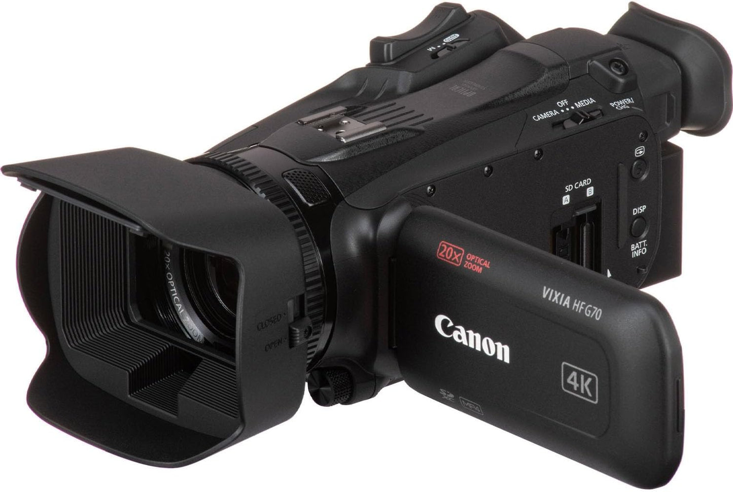 Canon Vixia HF G70 4K Camcorder Bundle (Renewed)