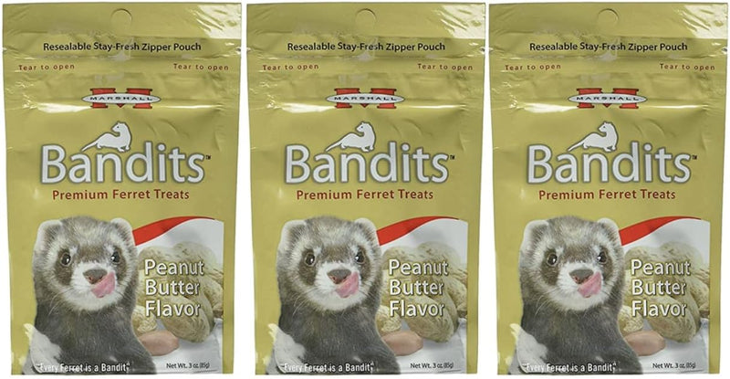 Marshall Bandits Premium Ferret Treat Peanut Butter — main product image