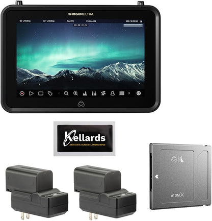Atomos Shogun Ultra 8K Raw Recorder Monitor Bundle