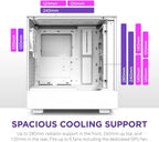 NZXT CC-H51FW-01 H5 Flow White ATX Mid-Tower Gaming Case