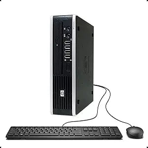 HP Elite 8000 USFF Core 2 Duo 4GB 128GB SSD (Renewed)