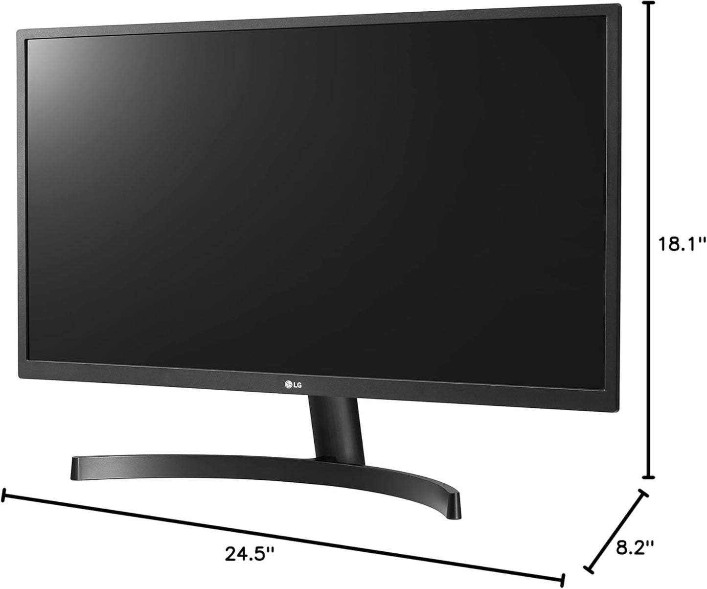LG 27UK500-B 27-Inch 4K UHD IPS Monitor - Black