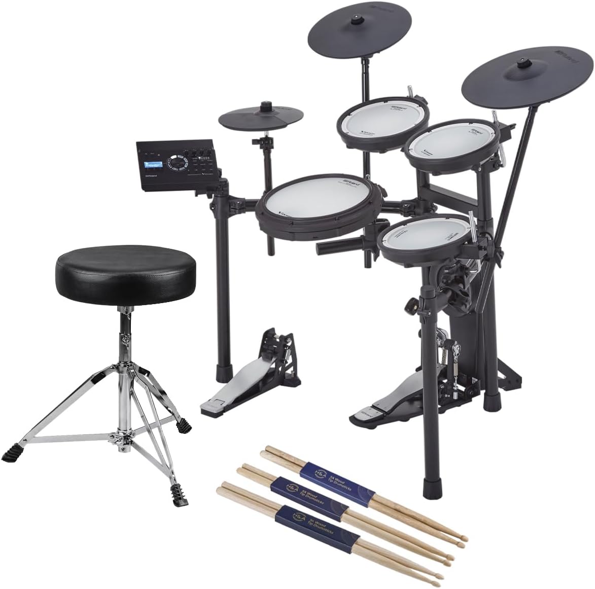 Roland TD-17KV Gen 2 V-Drums Electronic Drum Kit Bundle