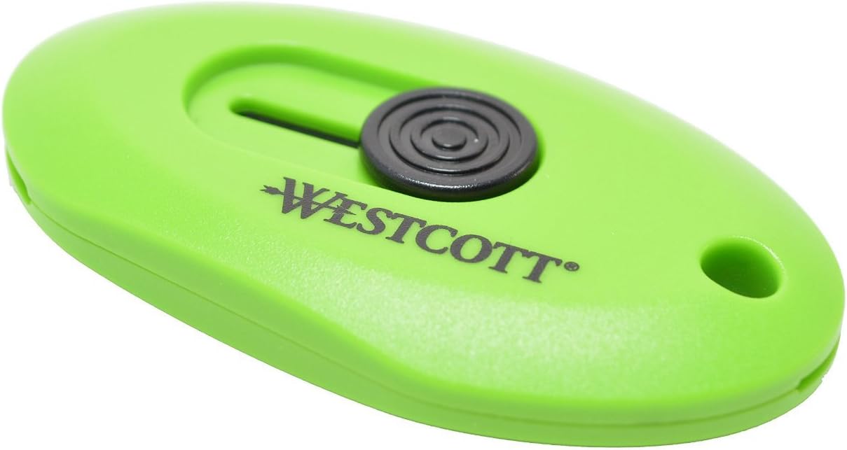 Westcott Mini Ceramic Safety Blade Cutter Green