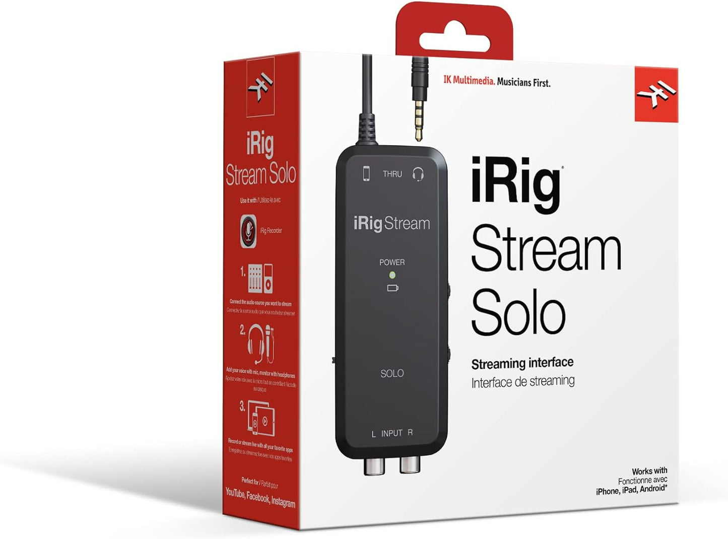 IK Multimedia IP-IRIG-STREAMSL-IN iRig Stream Solo Interface
