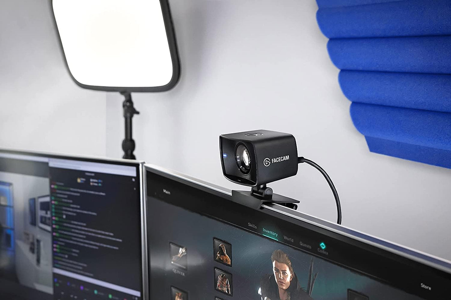 Elgato Facecam 1080p60 Full HD Webcam (Renewed)