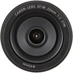 Canon 5985B002-cr EF-M 22mm f/2 STM Lens - Renewed