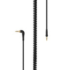 AIAIAI 1302 C02 Coiled Cable Black 1.5m