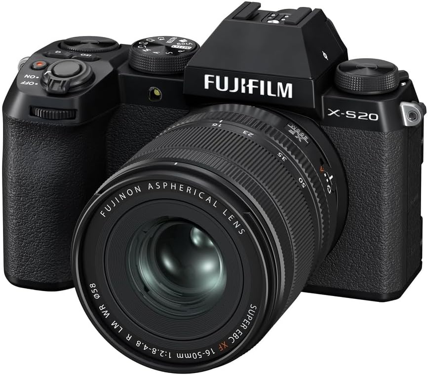 Fujifilm 16843155 X-S20 Mirrorless Camera with 16-50mm Lens