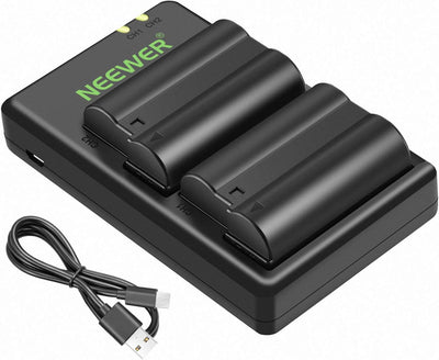 Neewer EN-EL15 Battery Charger Kit - Nikon Compatible