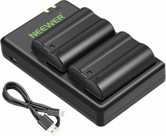 Neewer EN-EL15 Battery Charger Kit - Nikon Compatible