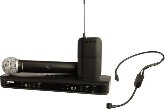 Shure BLX1288/P31-H10 Wireless Microphone System - Dual Channel