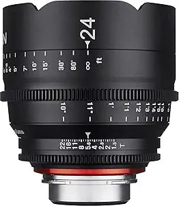 Samyang 15024T1.5M Xeen 24mm T1.5 Cine Lens MFT