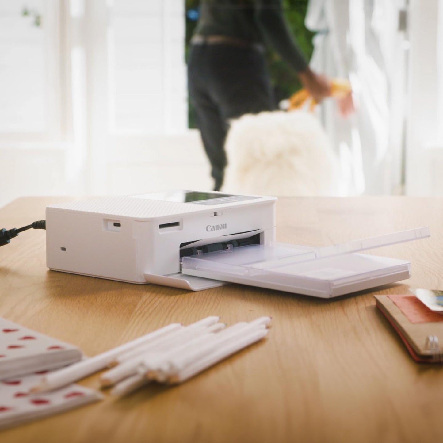 Canon 5540C002 SELPHY CP1500 White Compact Photo Printer