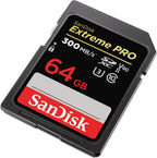 SanDisk SDSDXDK-064G-GN4IN 64GB Extreme PRO UHS-II SD Card