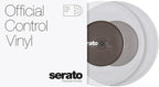 Serato Control Vinyl 10-inch Standard Colors Clear Pair