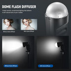 Neewer 10102685 Magnetic Dome Diffuser Round Flash