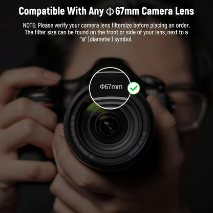 Neewer 10103741 67mm UV CPL ND Filter Kit