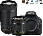 Nikon D5600 DSLR Camera 18-55mm & 70-300mm Lens (Renewed)