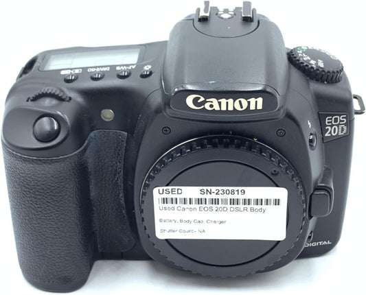 Canon 9442A002 20D Body Used DSLR Camera