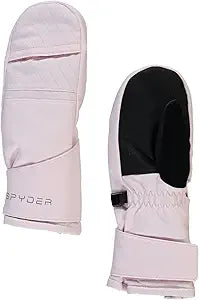 Spyder Bitsy Cubby Girl's Ski Mitten - Winter Warmth, Rose Color — main product image