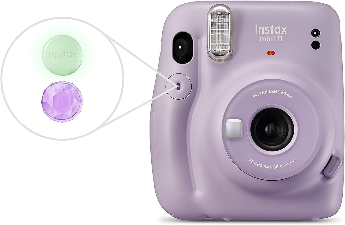 Fujifilm Mini 11 Instax Camera Bundle Purple