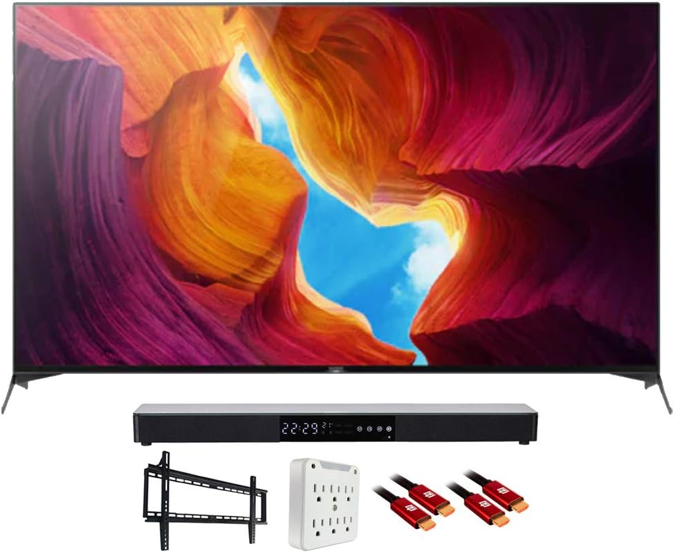 Sony E22SNXBR65X950H 65" X950H 4K TV Soundbar Bundle