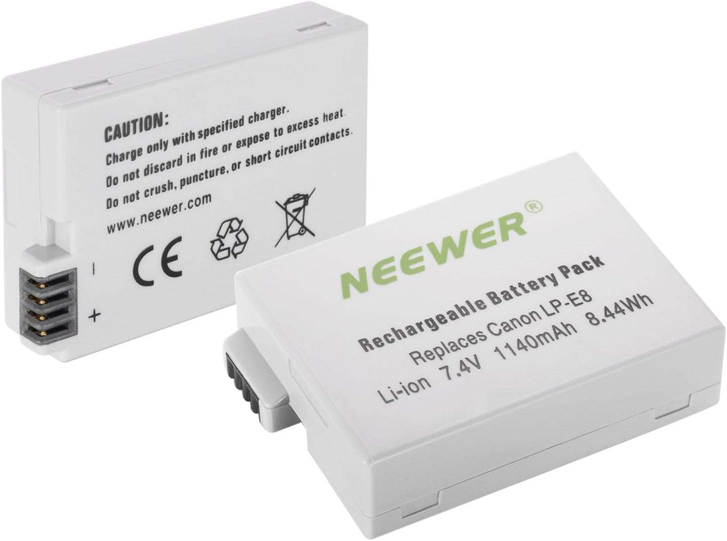 Neewer 90091084@@os1 BG-E8 Battery Grip Charger Kit