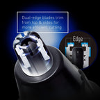 Panasonic ER430K Nose Ear Hair Trimmer Vacuum