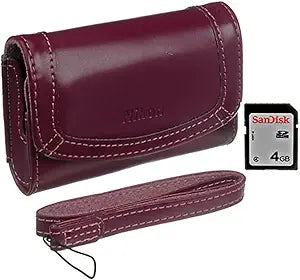 Nikon S-009854 Camera Case for S4000 Plum — main product image