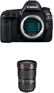 Canon EOS 5D Mark IV DSLR Camera with 16-35mm Lens — main product image