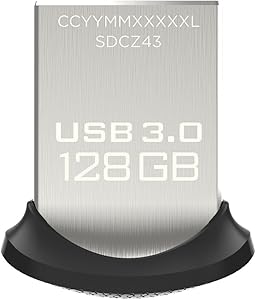 SanDisk SDCZ43-128G-G46 Ultra Fit 128GB USB 3.0 Drive — main product image
