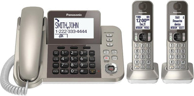 Panasonic KX-TGF352N Corded/Cordless Phone System 2 Handsets