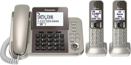 Panasonic KX-TGF352N Corded/Cordless Phone System 2 Handsets