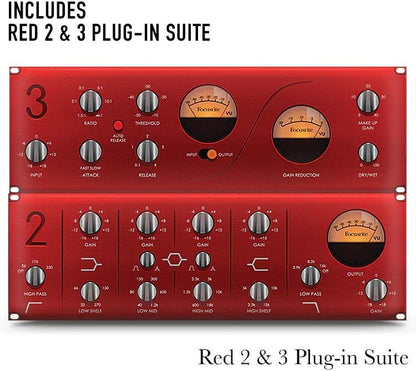 Focusrite Scarlett 2i2 Studio Bundle Audio Interface CR4-X Monitors