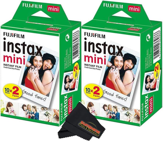 Fujifilm Instax Mini Film Twin Pack - 40 Sheets